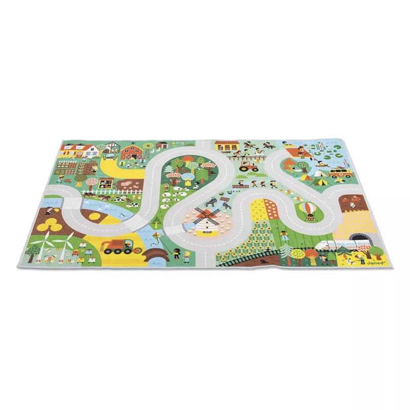 Janod Village Cross Roads Activity Play Mat J05930