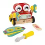 Janod Brico'Kids Medinis Robotas Surinkimo ir Traukimo Žaislas 2+