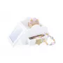 Janod Unicorn Musical Jewelry Box su veidrodžiu, karoliais ir apyranke 3+