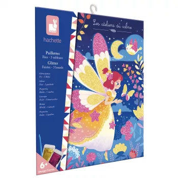 Janod Glitter Fairy Creative Art Kit vaikams nuo 6 metų