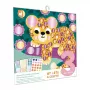 Janod My Arts & Crafts 3+ Creative Sticker Art Kit su Metaliniais Apvaliais Lipdukais