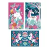 Janod Glitter Unicorns Kūrybinis Rinkinys 6+