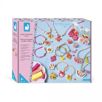 Janod Friendship Jewellery Creative Kit mergaitėms nuo 8 metų