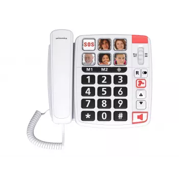 Alcatel Swissvoice Xtra 1110 Laidinio Ryšio Telefonas Baltas