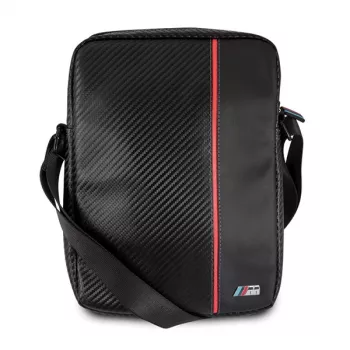 BMW Tablet Sleeve 8 inch Carbon Red Stripe Black