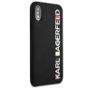 Karl Lagerfeld KLHCPXBHWHBK iPhone X/XS Hardcase Black Glossy Bauhaus