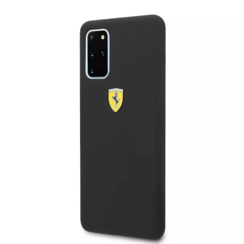 Ferrari Hardcase FESSIHCS67BK Silicone Back Cover for Samsung Galaxy S20+ (G985) - Black