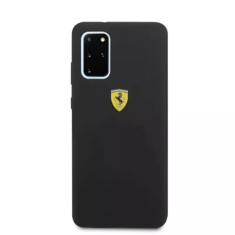 Ferrari Hardcase FESSIHCS67BK Silicone Back Cover for Samsung Galaxy S20+ (G985) - Black