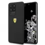 Ferrari Hardcase FESSIHCS69BK Silikoninis Dėklas Samsung Galaxy S20 Ultra - Juodas
