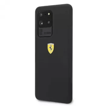 Ferrari Hardcase FESSIHCS69BK Silikoninis Dėklas Samsung Galaxy S20 Ultra - Juodas