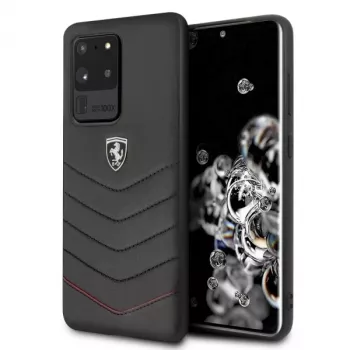 Ferrari Hardcase FEHQUHCS69BK Heritage, Samsung Galaxy S20 Ultra, Juoda