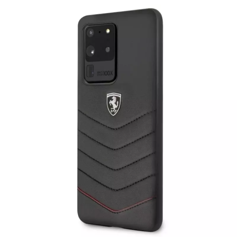 Ferrari Hardcase FEHQUHCS69BK Heritage, Samsung Galaxy S20 Ultra, Juoda