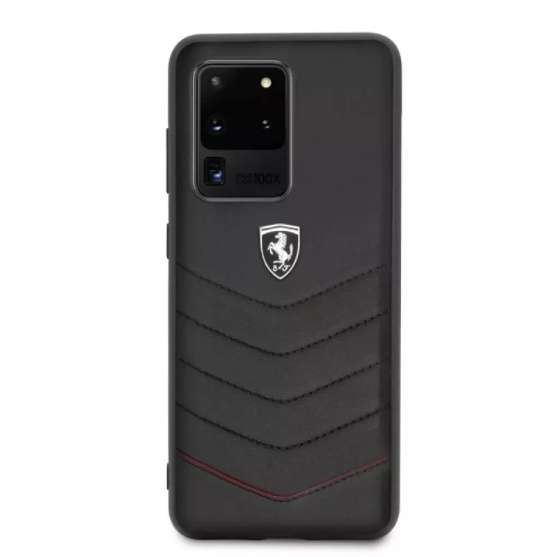 Ferrari Hardcase FEHQUHCS69BK Heritage, Samsung Galaxy S20 Ultra, Juoda