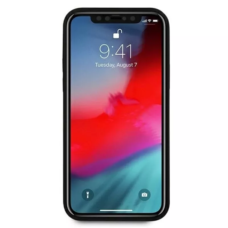 Ferrari Off Track Quilted Hardcase, apsauginis dėklas, skirtas Apple iPhone 12 Pro Max 6,7 inch juodas