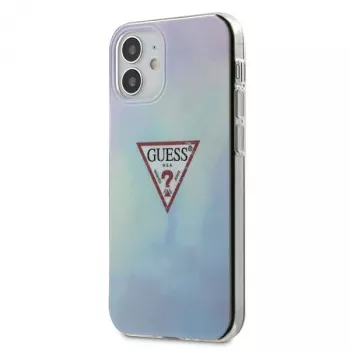 Guess GUHCP12SPCUMCGC02 iPhone 12 mini 5,4 inch Blue Hardcase Tie & Die Collection