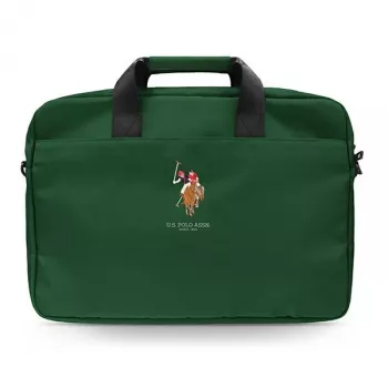 U.S. POLO ASSN. US Polo Torba USCB15PUGFLGN 16-inch Laptop Bag Green