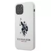 U.S. POLO ASSN. Silicone Collection iPhone 12/12 Pro 6,1 inch White Silicone Case