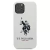 U.S. POLO ASSN. Silicone Collection iPhone 12/12 Pro 6,1 inch White Silicone Case