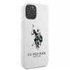 U.S. POLO ASSN. Silicone Collection iPhone 12/12 Pro 6,1 inch White Silicone Case