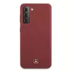 Mercedes-Benz Silicone Line Hard Case Samsung Galaxy S21 (SM-G991) - Raudona