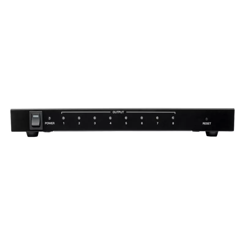 Eaton Tripp Lite B118-008-UHD HDMI jungiklis – 8 įėjimai, 1 išėjimas, 4K UHD, HDR, juodas