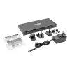 Eaton Tripp Lite B118-008-UHD HDMI jungiklis – 8 įėjimai, 1 išėjimas, 4K UHD, HDR, juodas