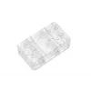 EK Water Blocks Vector² GPU Water Block Interconnect Bridge - Acrylic - Transparent - G1/4 inch - 41 mm