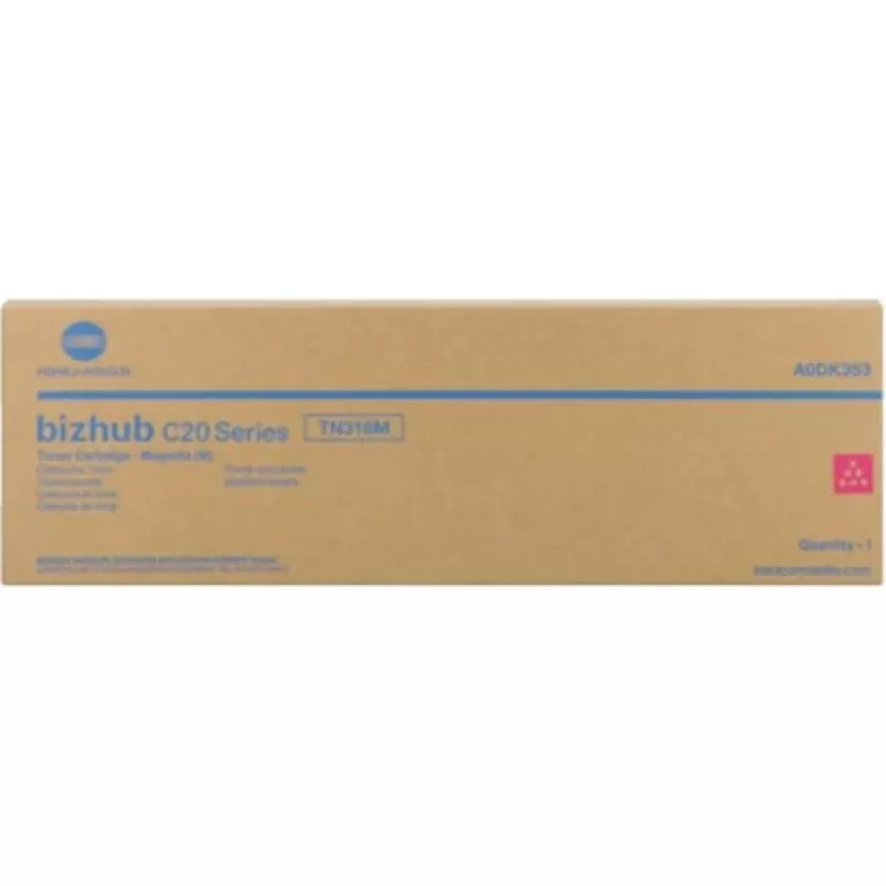 Konica Minolta TN-318C Original Toner Cartridge Cyan A0DK453