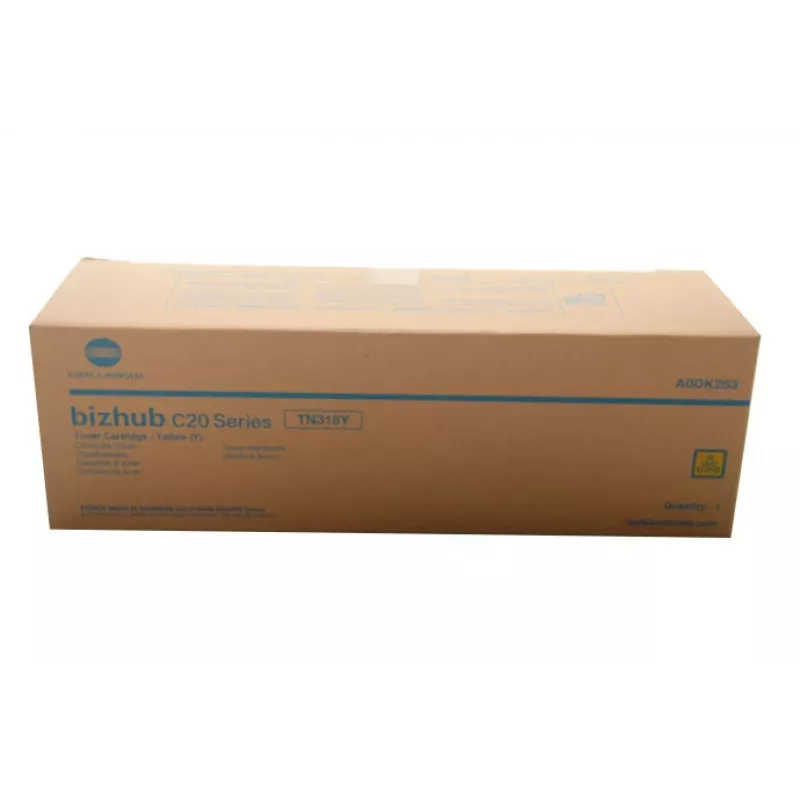 Konica Minolta TN-318C Original Toner Cartridge Cyan A0DK453