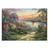 SCHMIDT SPIELE Thomas Kinkade Studios: Harbor in New England (1000 Pieces)