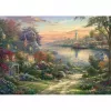 SCHMIDT SPIELE Thomas Kinkade Studios: Harbor in New England (1000 Pieces)