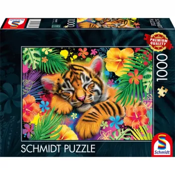 SCHMIDT SPIELE Tiger Cub (1000 Pieces) Dėlionė