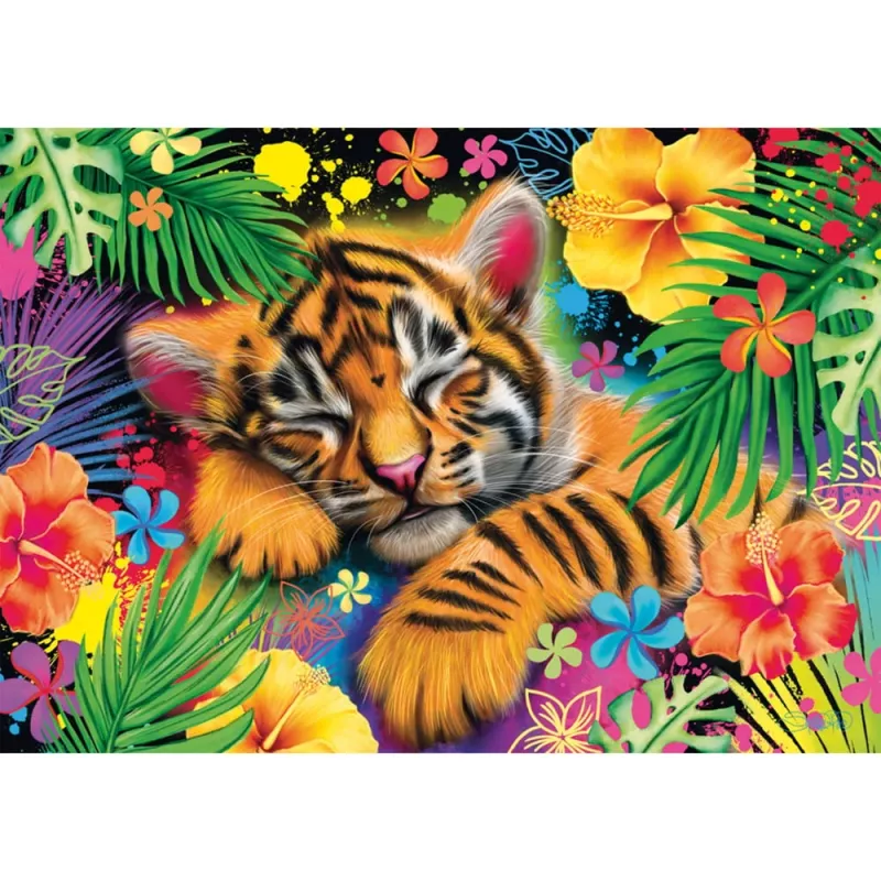 SCHMIDT SPIELE Tiger Cub (1000 Pieces) Dėlionė