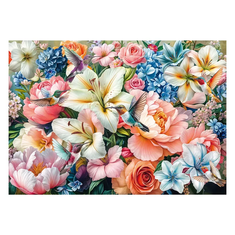 Schmidt Spiele Blumen in Pastell (1000 Teile) Dėlionė