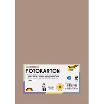 Folia 614/50 73 Cappuccino Solid A4 Cardstock 300 g/m² 50 Sheets