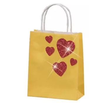 Folia Basic Paper Bags S Multicolored 10-Pack