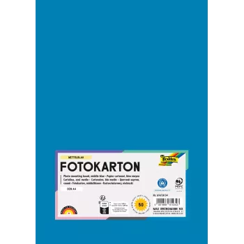 Folia 614/50 34 Mėlynas A4 kartoninis popierius 300 g/m² 50 lapų