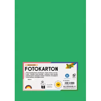 Folia 614/50 54 - Green - Single-Colored - A4 (210 x 297 mm) - 300 g/m² - 50 Sheets - Germany