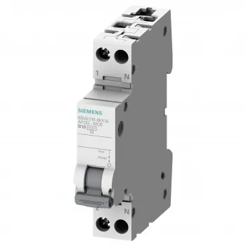 Siemens 5SV6016-6KK16 AFDD/MCB Kombinuotas Įrenginys B16 2-Polių 230V 1TE
