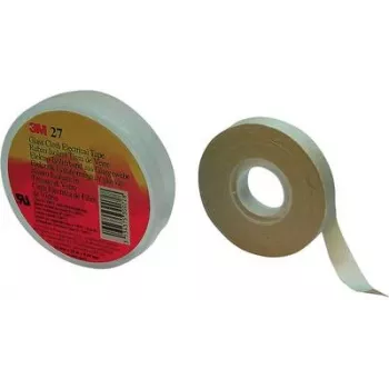3M Scotch 27 19x20 Fiberglass Cloth Tape White