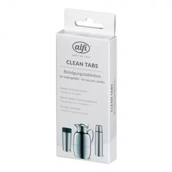 alfi CLEAN TABS valymo tabletės termo ąsočiams, karafėms ir geriamojo vandens buteliams, 20 tablečių (2900.003.001)