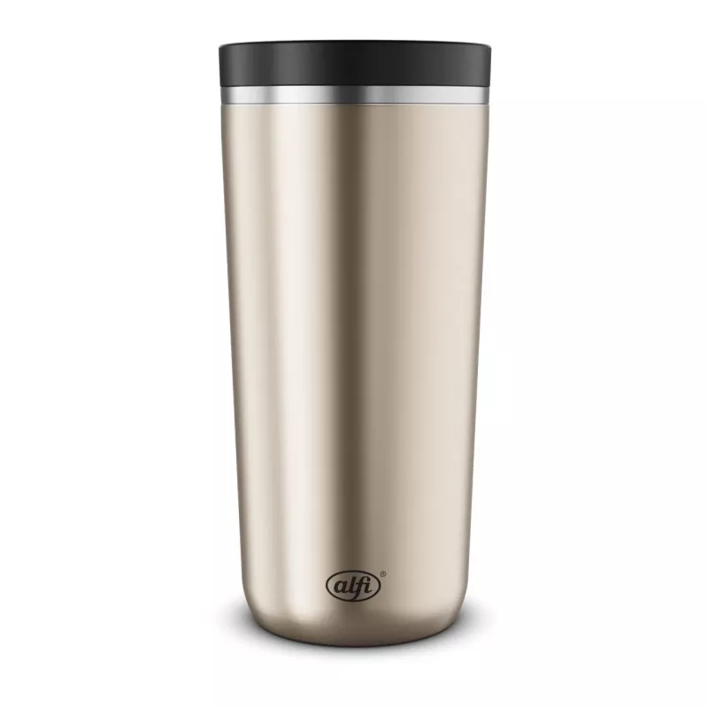 ALFI Isolierbecher Coffee Mug Silver 380 ml