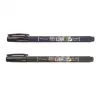 Tombow WS-BHS-2P Dual Brush Pen rinkinys - juoda - 2 vnt. - lizdinė pakuotė
