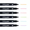 Tombow MONO Edge Highlighter Pen Set - Chisel and Bullet Tip 3,8mm 0,8mm Line Assorted (6 Pens)