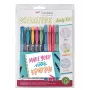 Tombow The Creative Study Kit: 4 Reporter šratinukai + 4 Mono Edge žymekliai