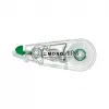 Tombow CT-CA4-20 MONO CA korekcinis volelis – balta juosta 10 m x 4,2 mm – žalias/skaidrus dozatorius – 20 vienetų
