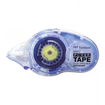 Tombow PN-IP Adhesive Roller - Blue - Transparent - 16 m - 8,4 mm - Cardboard - Glass - Paper - 1 Piece