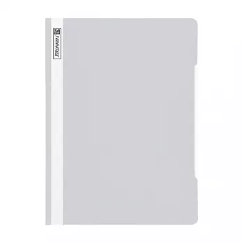 BRUNNEN Flat File A4 PP Grey 25-Pack