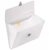 BRUNNEN FACT! 10 dalių organizavimo aplankas, baltas