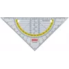 BRUNNEN Geodreieck OFFICE TO GO 16,0 cm Matlankis Skaidrus